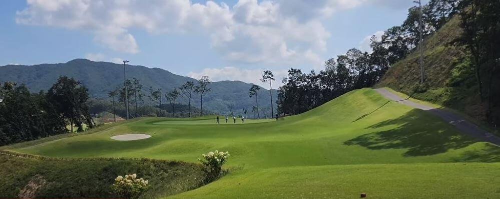 모나크CC 마운틴코스 3번홀 사진