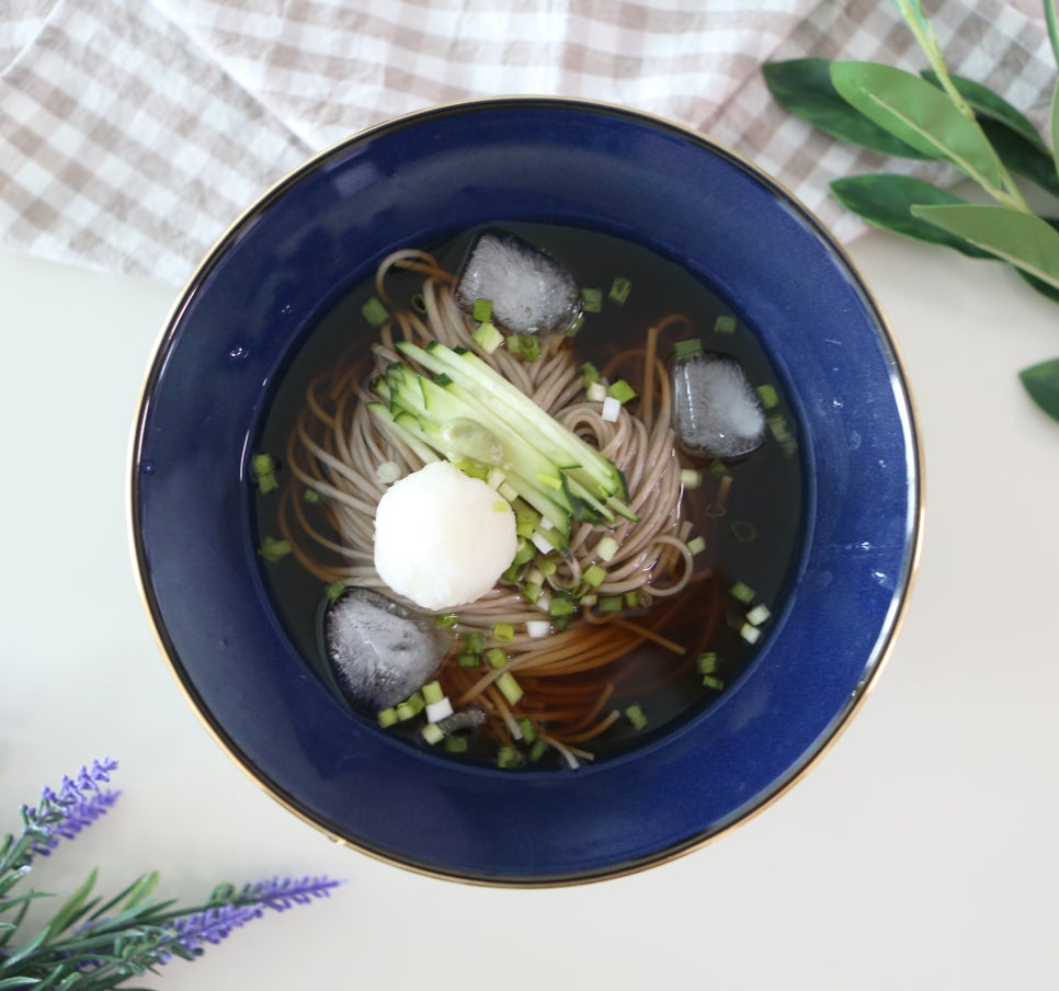 냉모밀 메밀소바 메밀국수