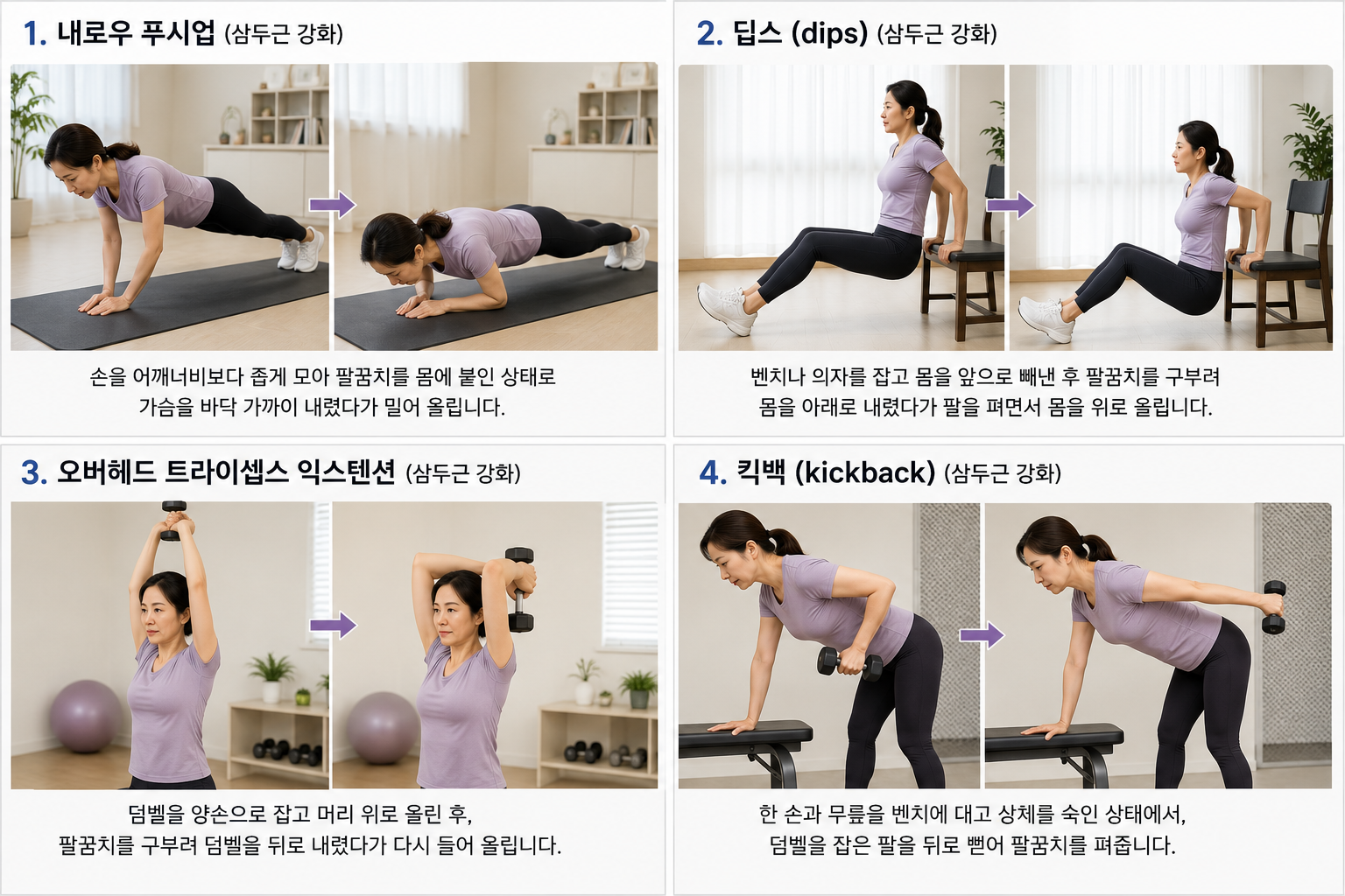 여성 고민중 하나 팔뚝살 빼기
