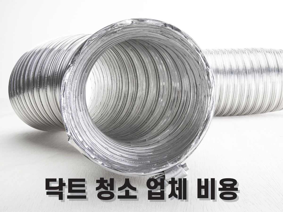 닥트 청소 비용&#44; 청소업체 알아보자 (후드 덕트 차이)