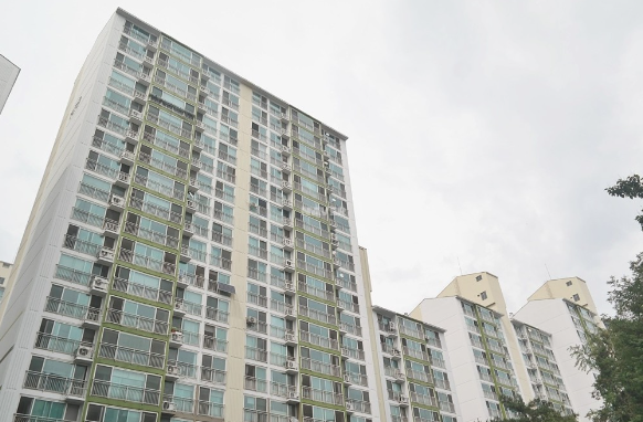 일신건영휴먼빌 단지 전경사진