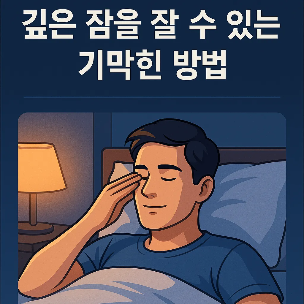 깊은-잠을-잘-수있는-기막힌-방법은?