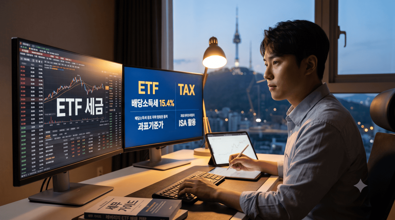 국내 레버리지 ETF 매매 과세 체계 및 실질 세무 영향 분석: 과표기준가 산정 메커니즘과 계좌별 실전 매매 예시