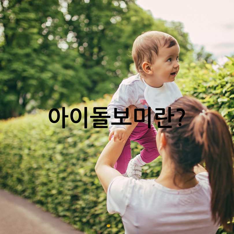 아이돌보미 자격증