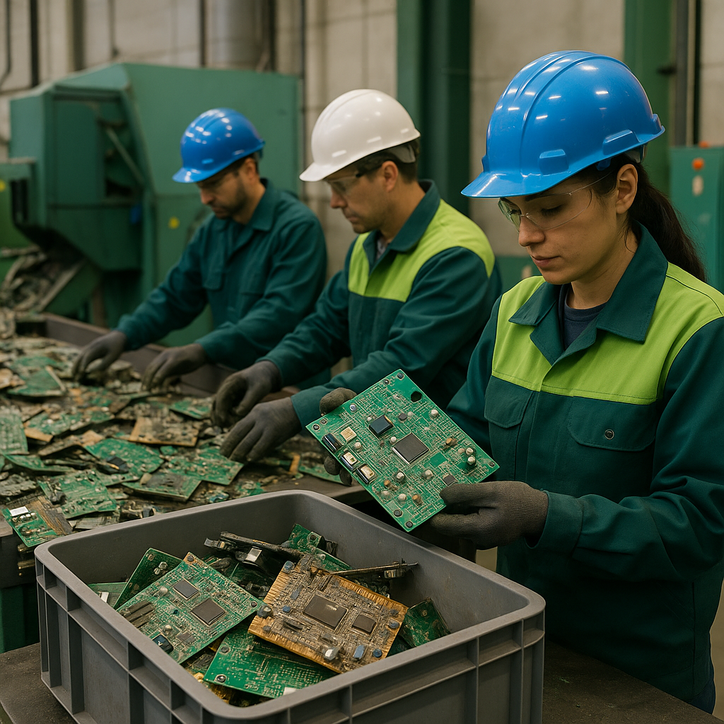 전자폐기물 재활용 이슈
