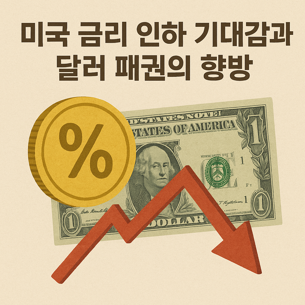 미국 금리 인하 기대감과 달러 패권의 향방