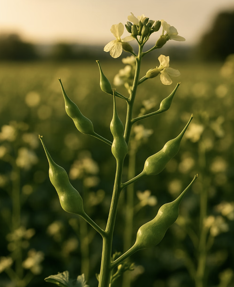 꽃이 지고 꼬투리가 맺힐 때