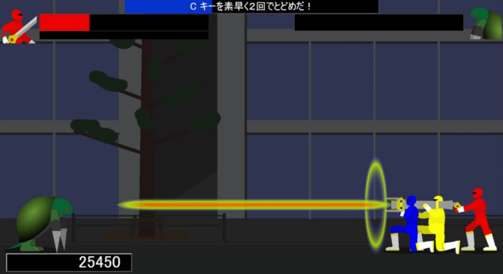 세명의-후레쉬맨이-힘을-합쳐-적을-공격하는-장면
