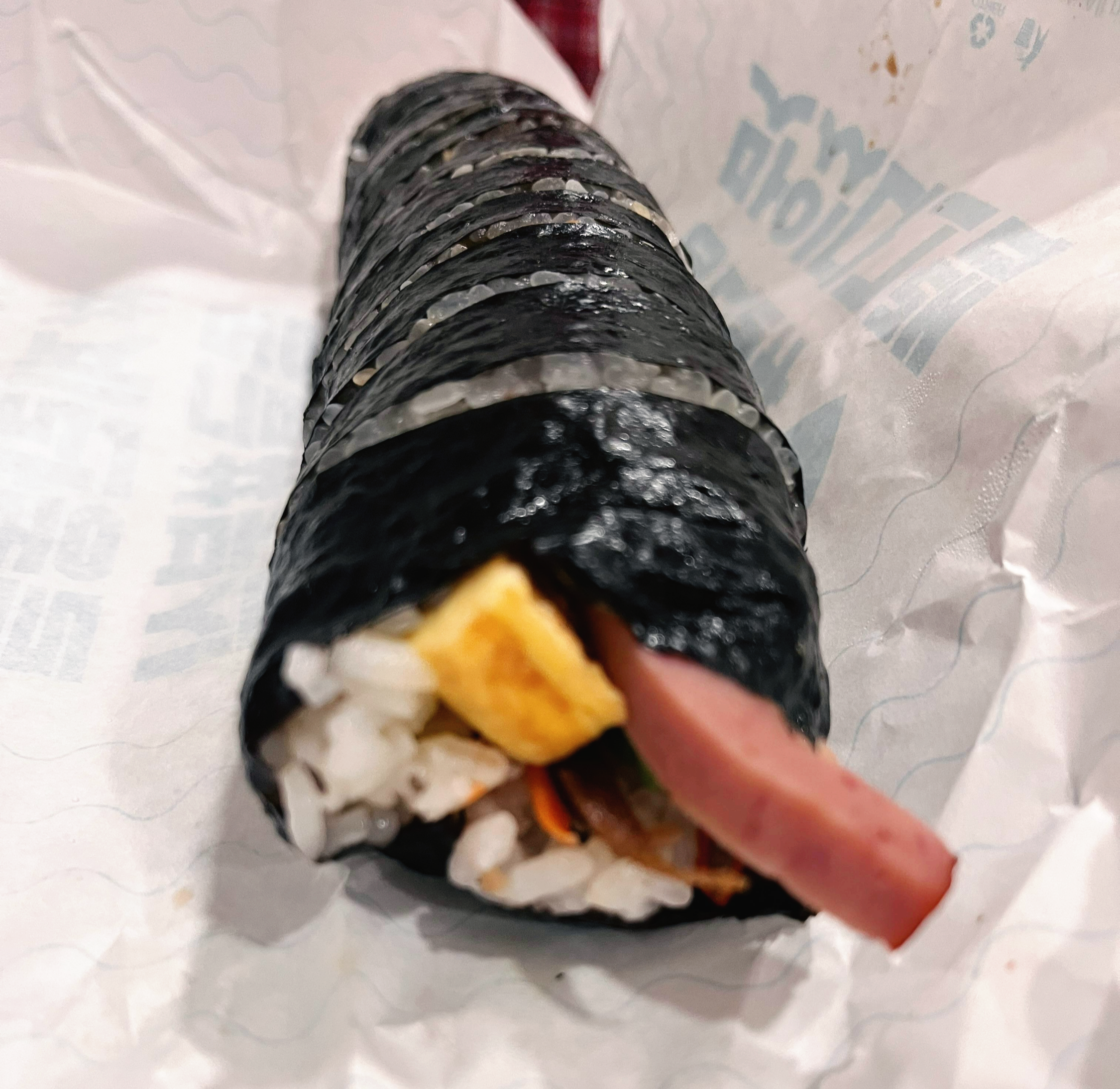 김밥 전체적인 모습