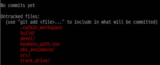 git status