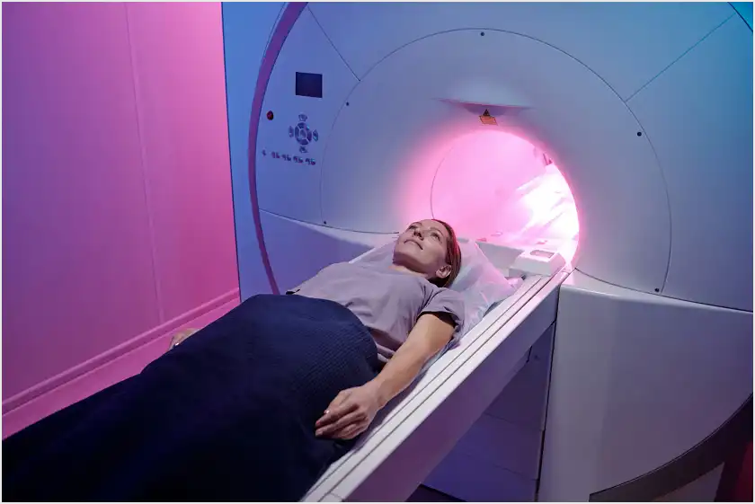 MRI 촬영 중