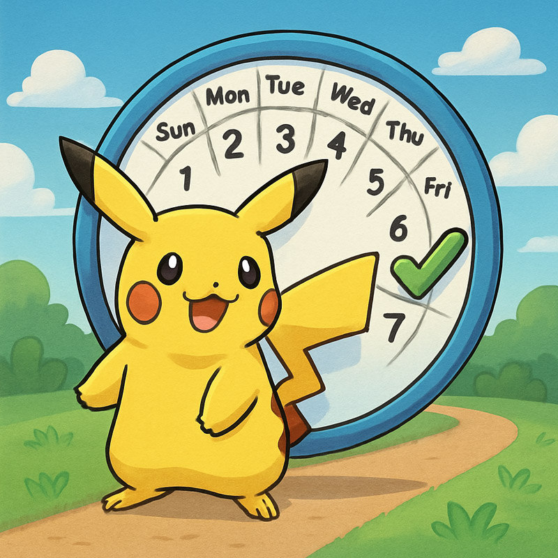 포켓몬고 입문자를 위한 7일 성장 플랜