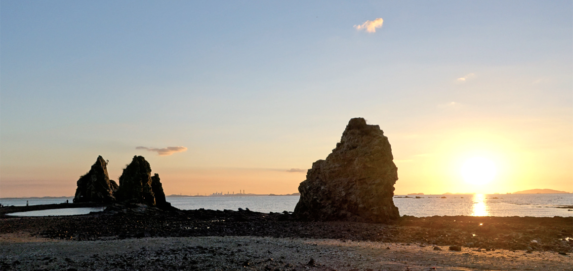 제부도 해변 사진