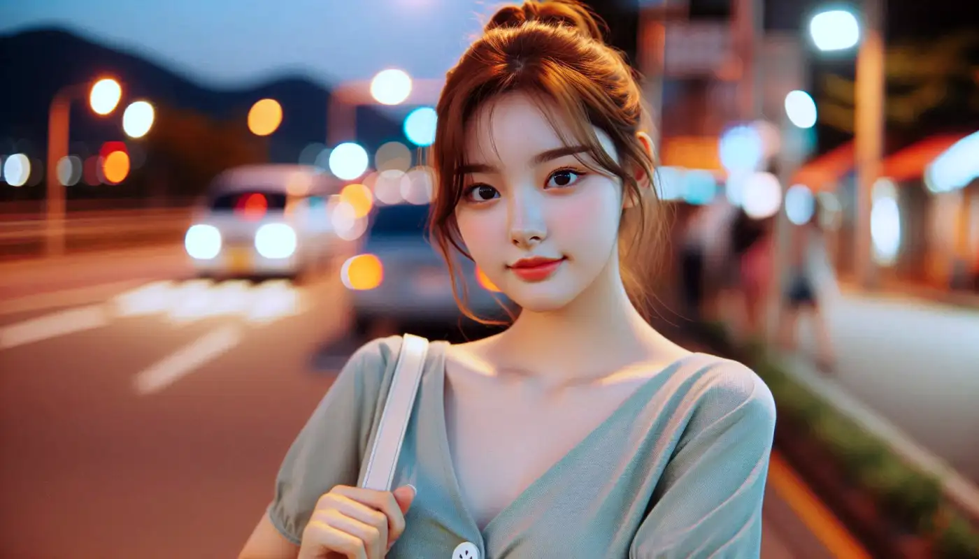 트래블월렛-출금-방법을-알아보는-여성의-모습