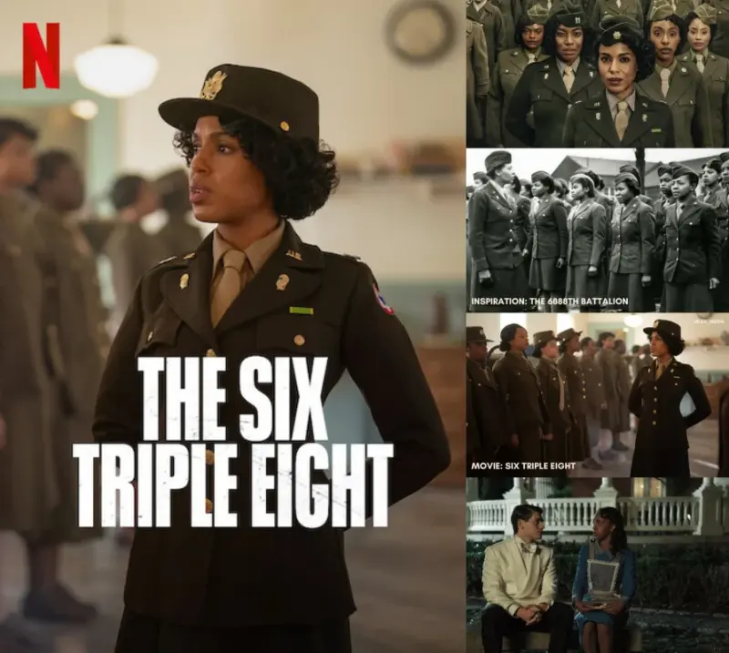 6888 중앙우편대대 (The Six Triple Eight) 포스터