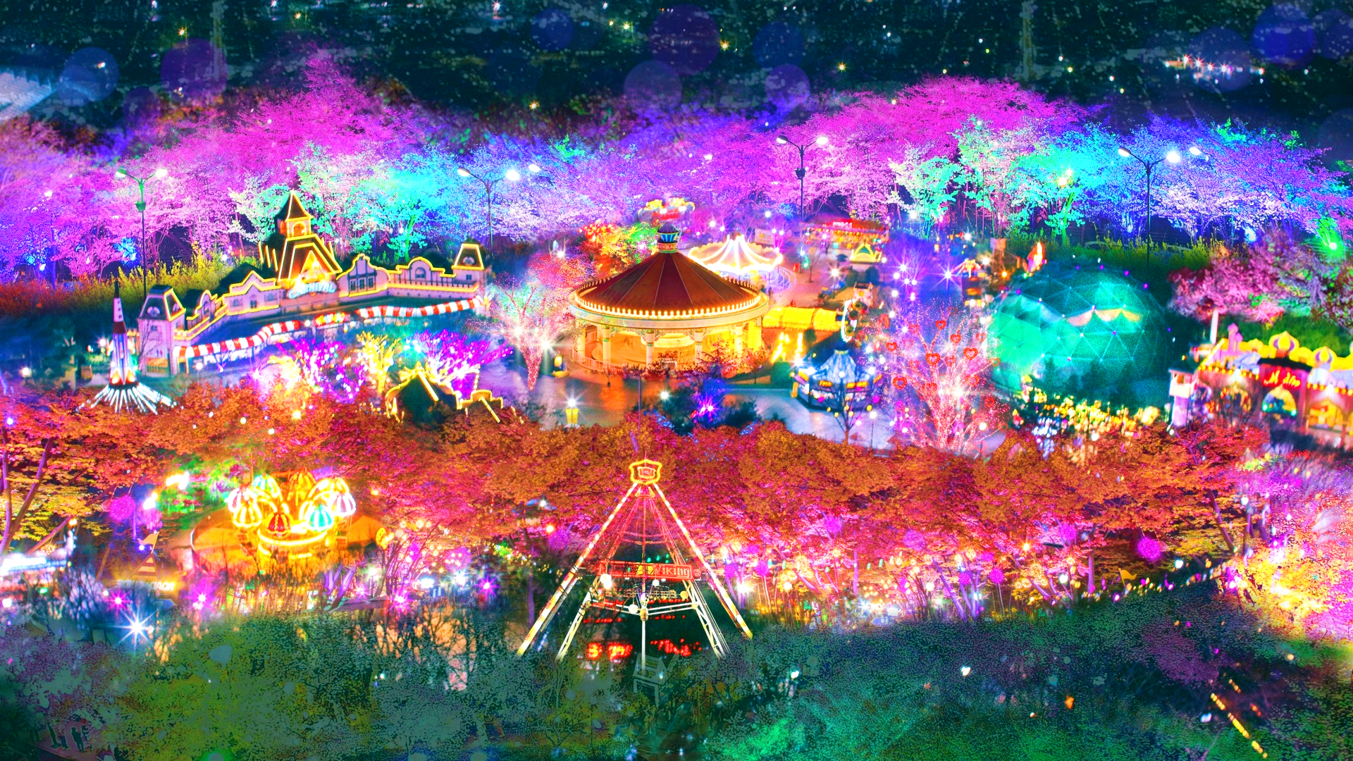 이월드 블라썸 벚꽃축제