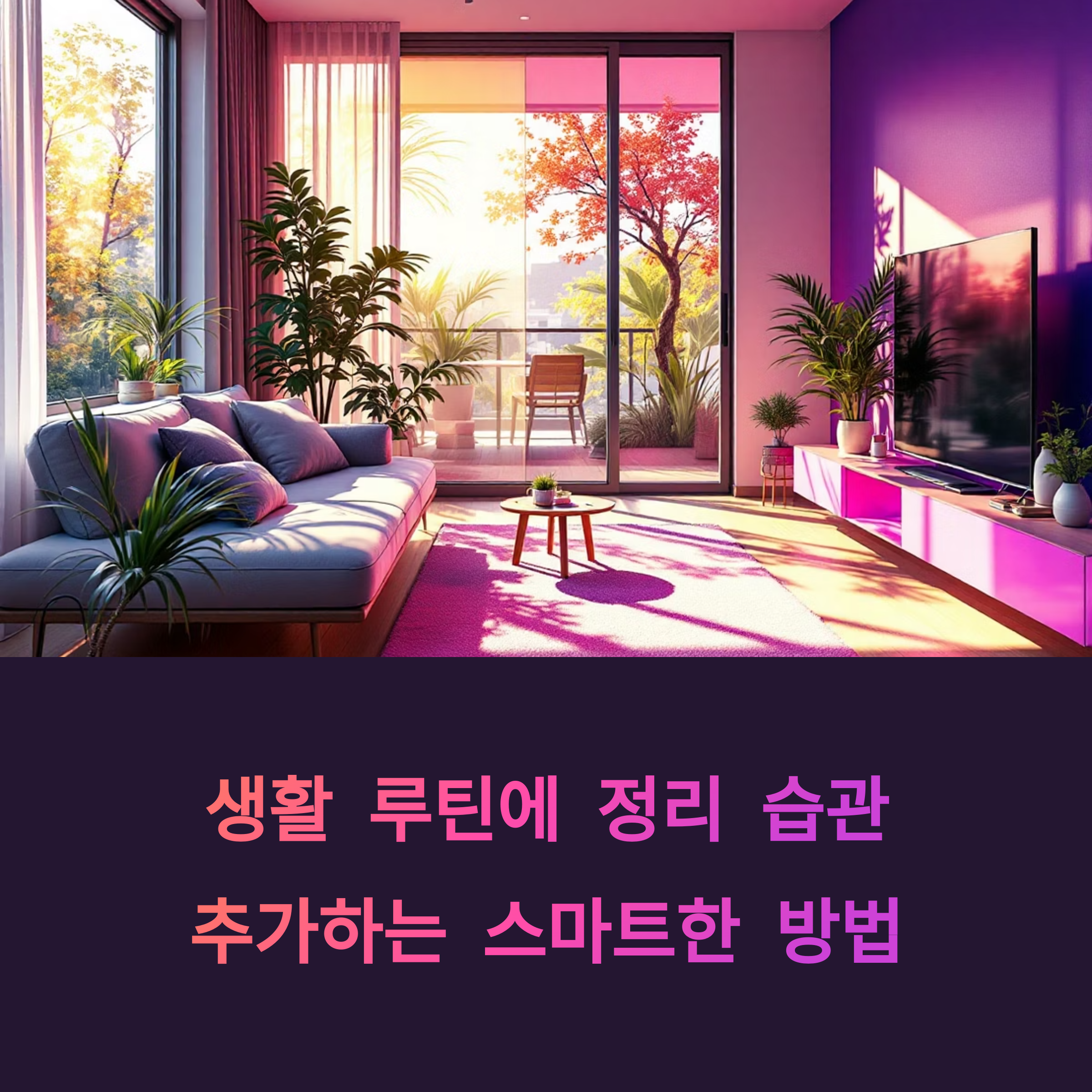 생활 루틴에 정리 습관 추가하는 스마트한 방법