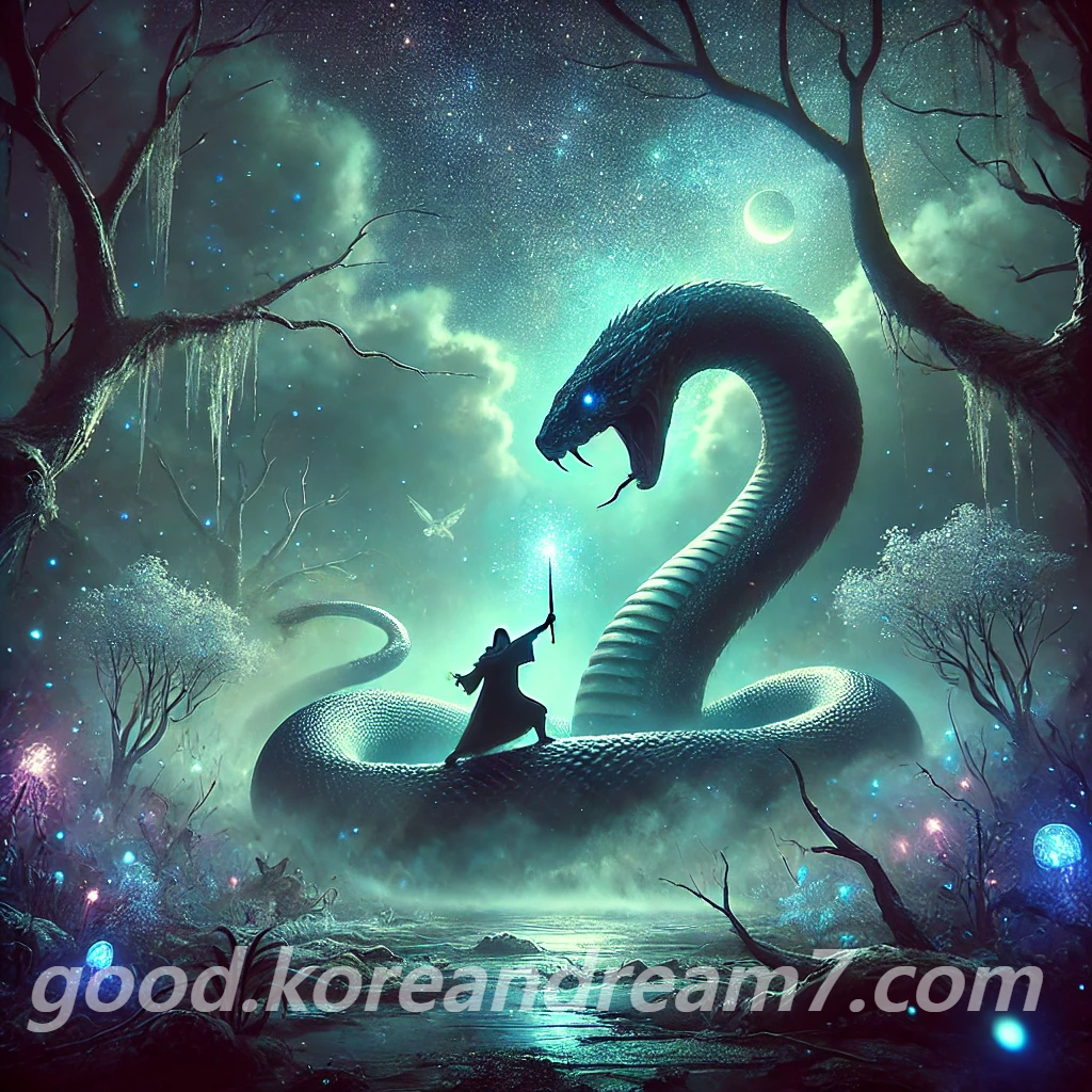 큰뱀을죽이는꿈