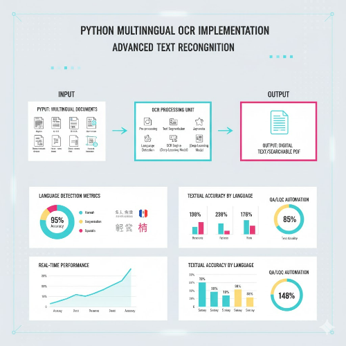 Python으로 다중 언어 환경 OCR(Multilingual OCR) 구현하기