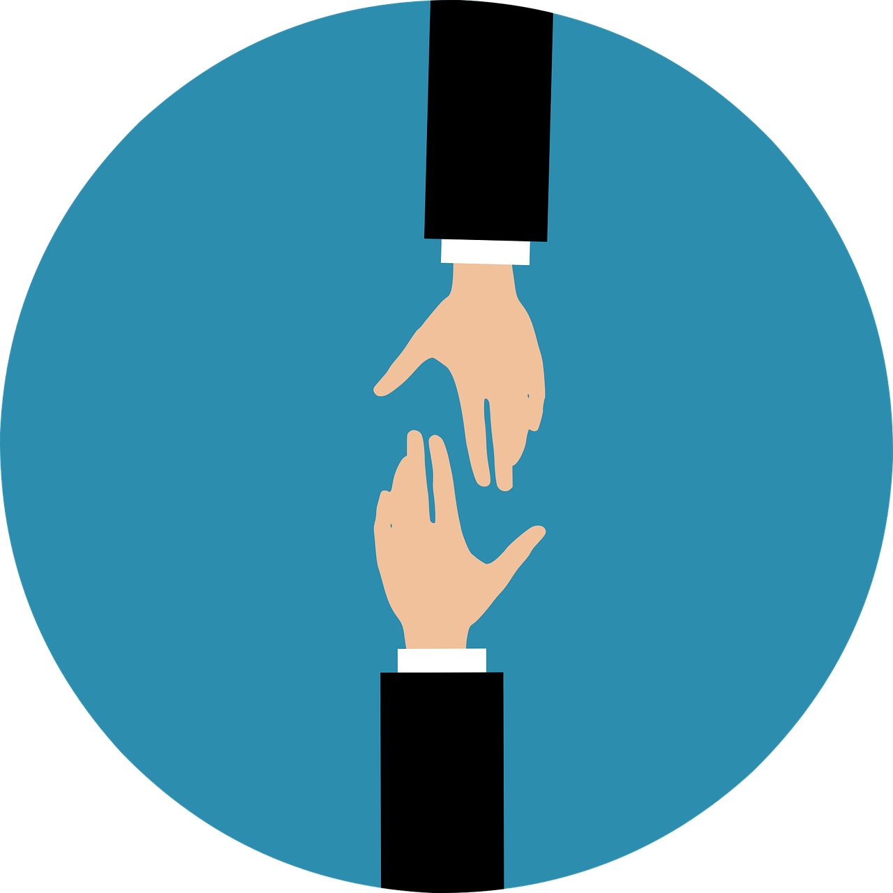 손을 내밀자는 것