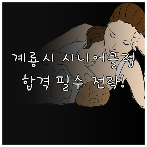 계룡시 시니어클럽 사회복지사 주요 직..