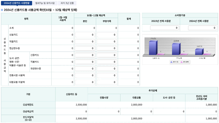 연말정산 미리보기