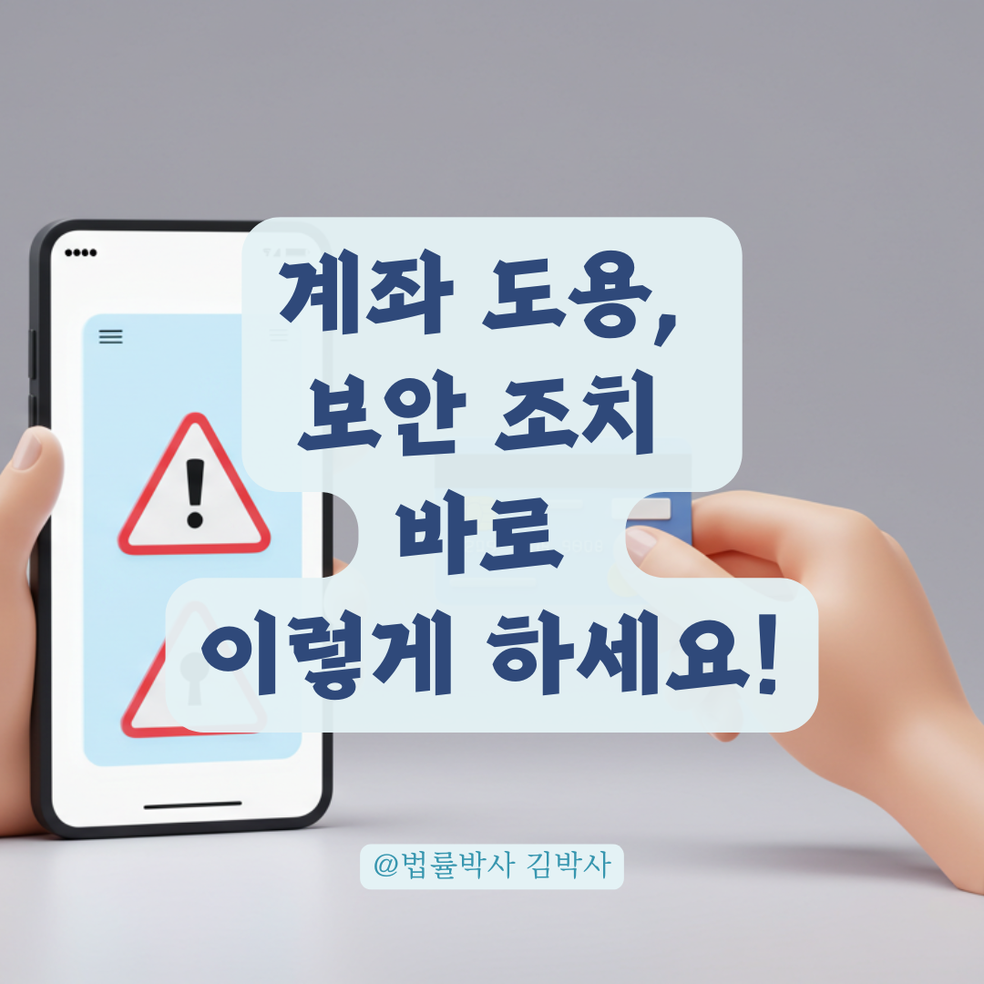 개인정보가 유출되었을 때, 시간을 다투는 보안 대응 방법