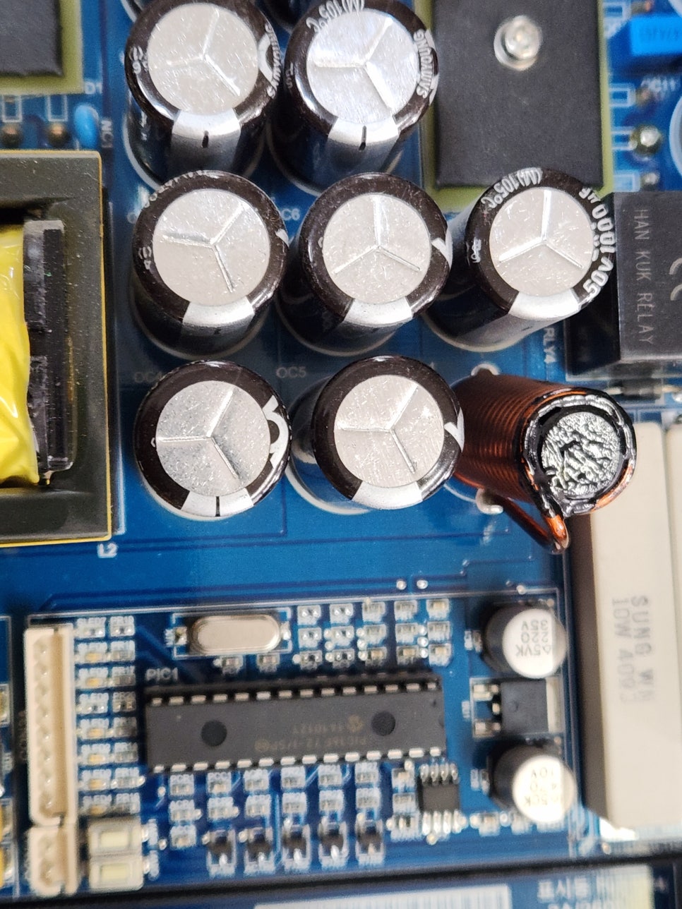 동방전자 전원반 전원공급장치 PSU450 수리 완료