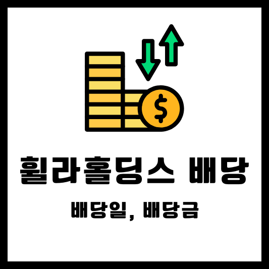 휠라홀딩스 배당 배당금 배당일