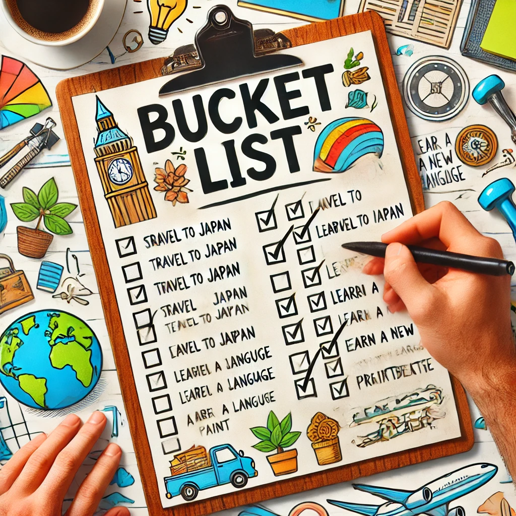 목표구상하기 리스트