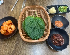 깍두기-깻잎
