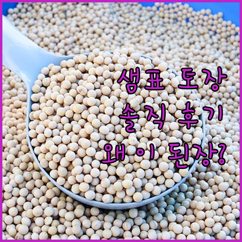 샘표 국산콩 토장 솔직 후기! 왜 다