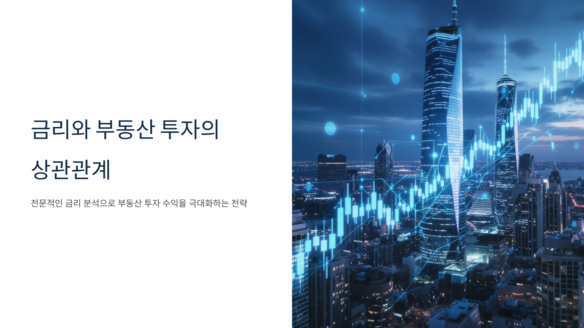 부동산 투자와 금리 영향 완벽 분석