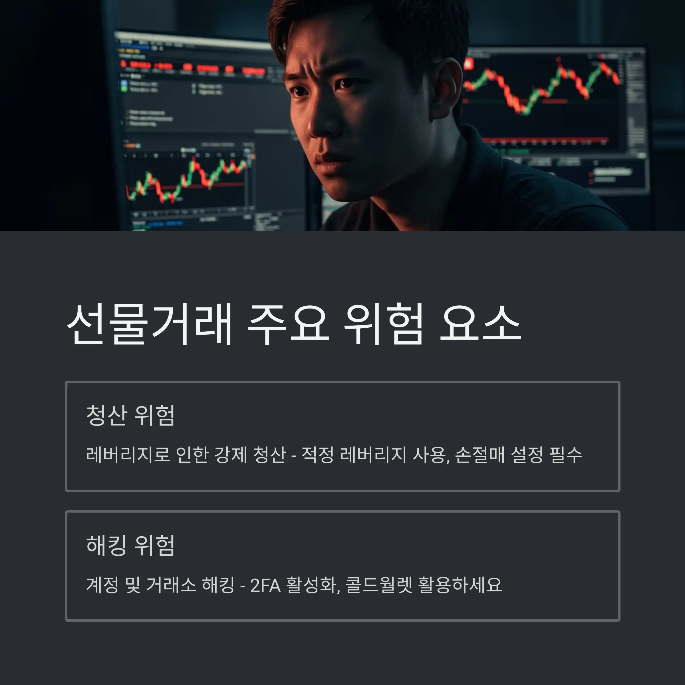 ⚠️ 선물거래소 이용 주의사항