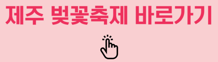 제주 벚꽃축제