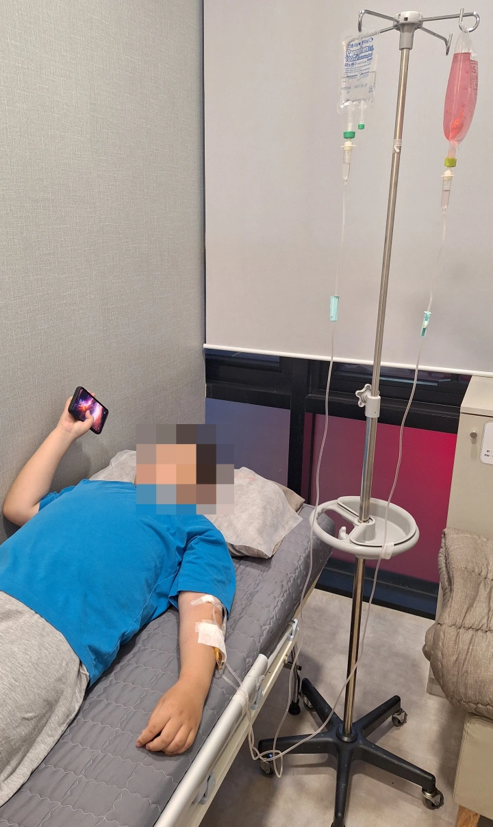 장염-수액-치료