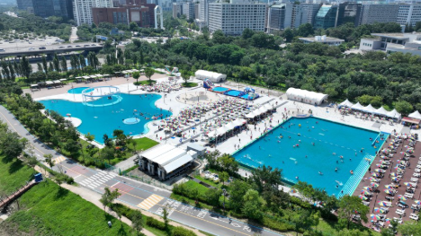 한강 야외수영장 물놀이장