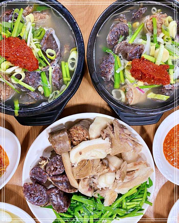 순천역 웃장 맛집 순대국밥, 막창순대국밥