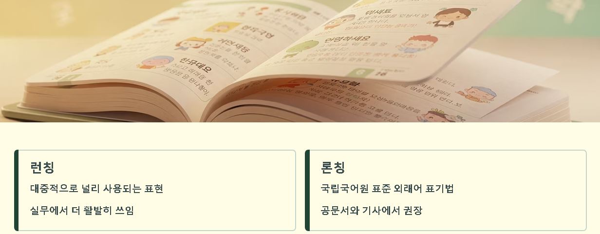 런칭 뜻
