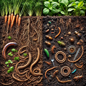 토양이 법곤충학에 미치는 영향