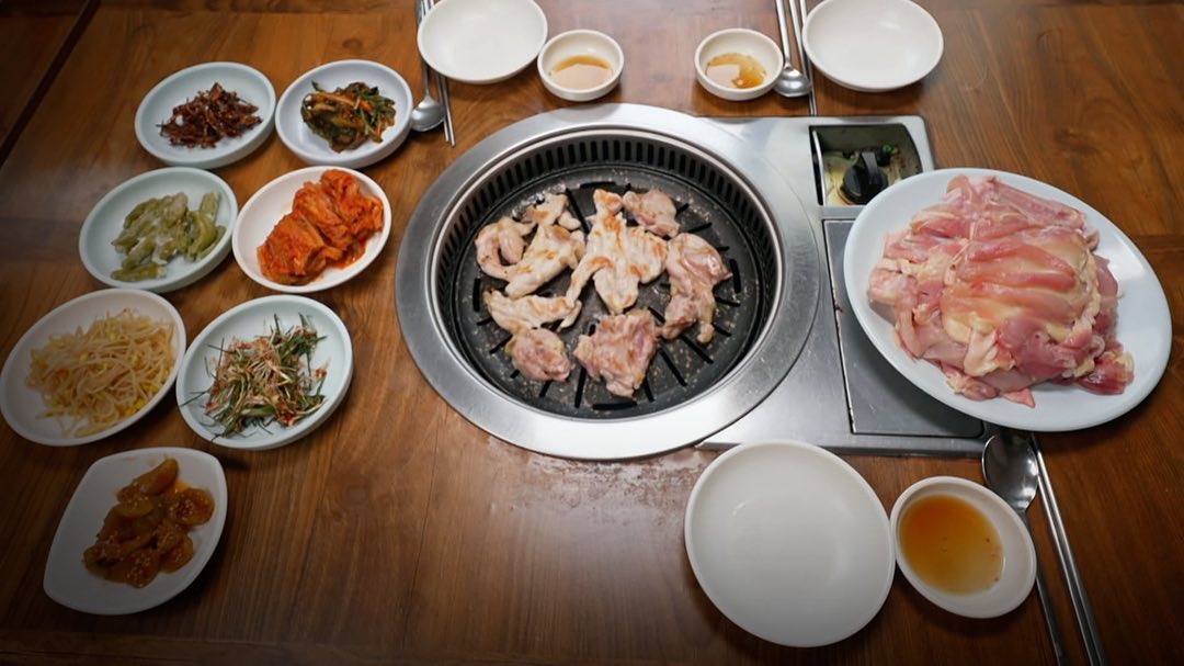 토종닭구이