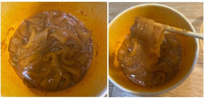 로제불닭-납작당면-완성