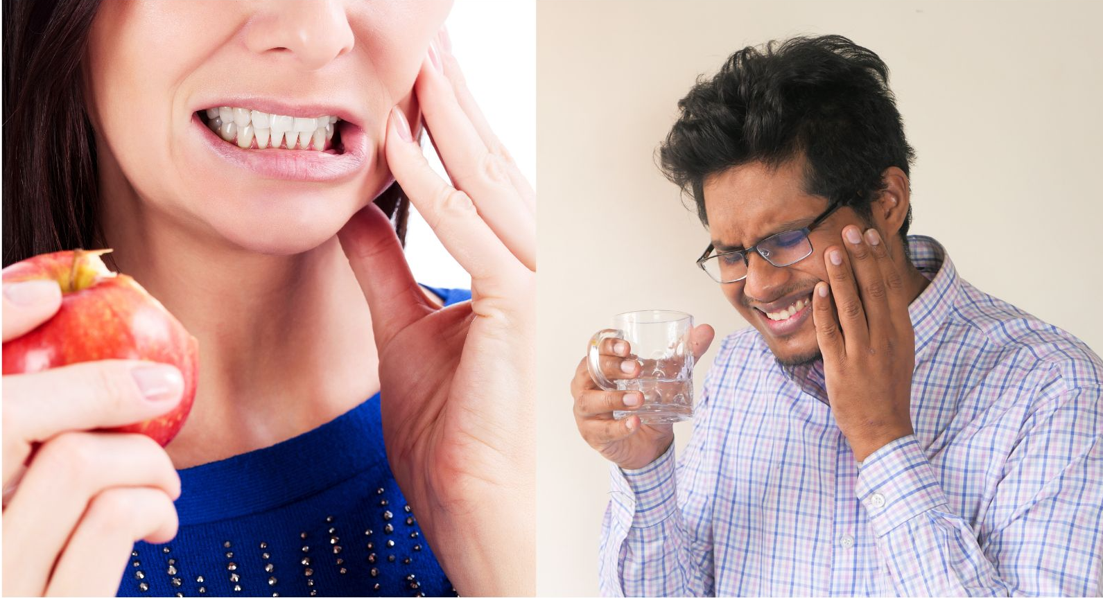 민감한 치아 구조