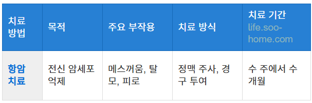 항암 치료