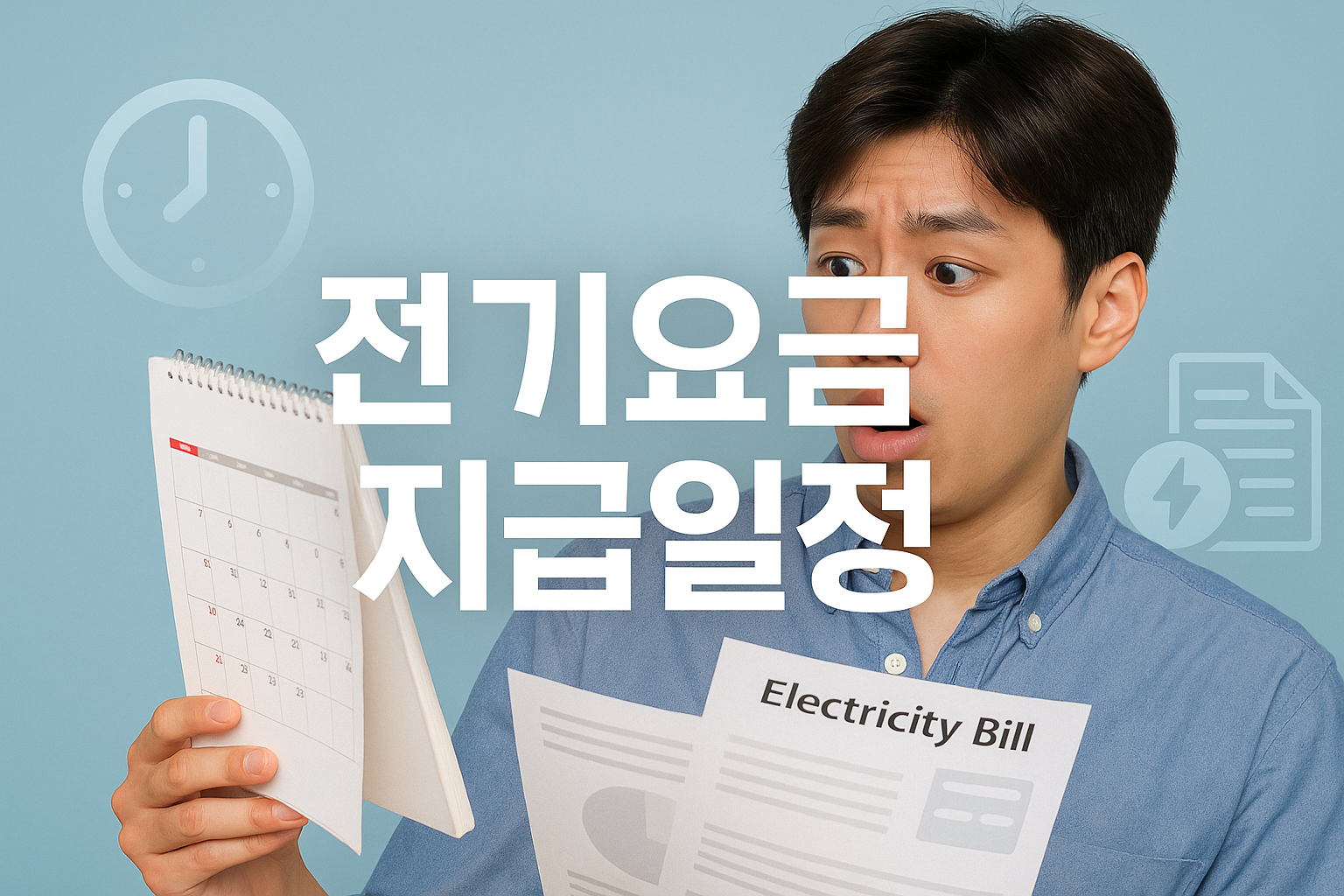 청년 전기요금 지급일정 안내