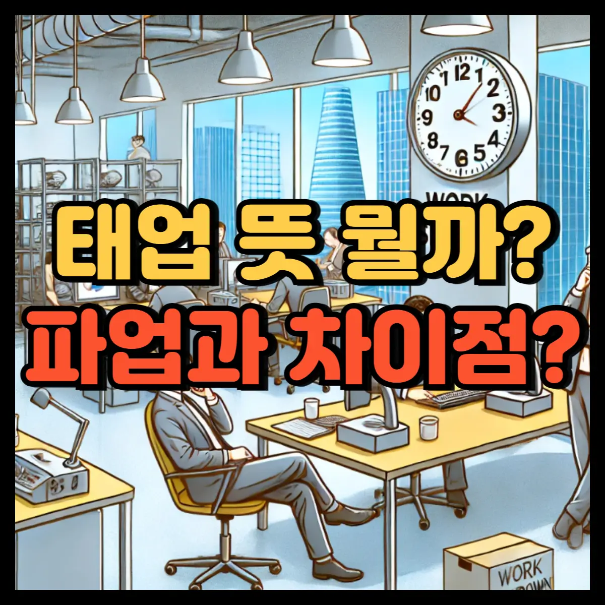 태업 뜻