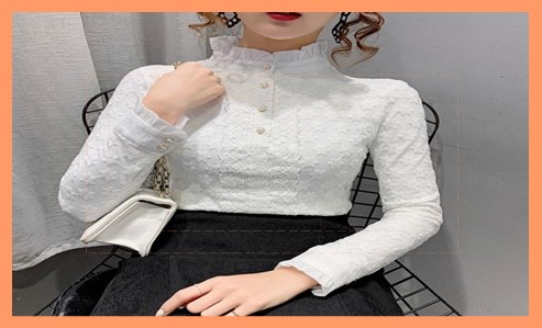 레이스 기모 티블라우스 추천