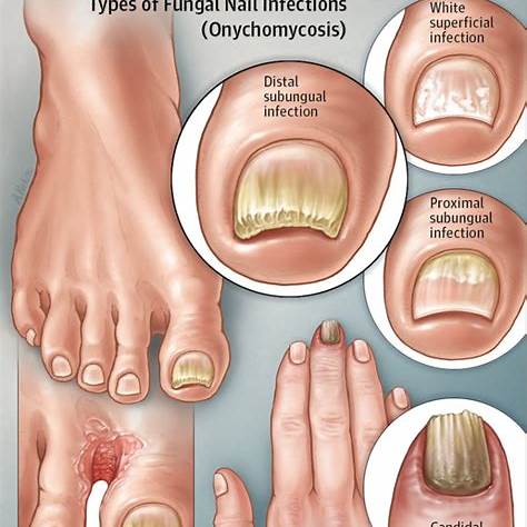 발톱 색 변색의 주요 증상 및 자가진단