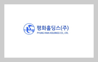 평화산업 기업 로고