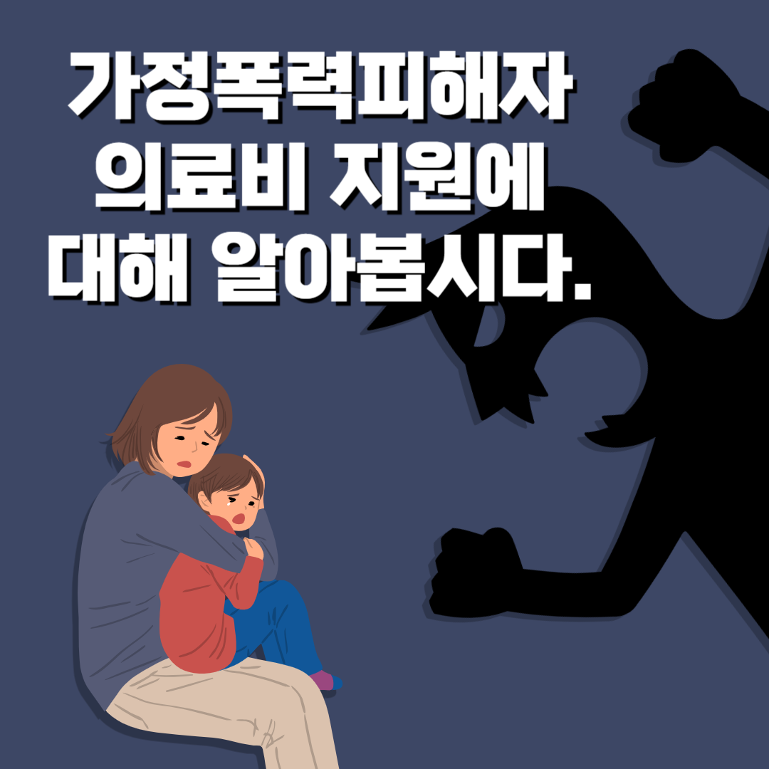 가정폭력피해자 의료비 지원